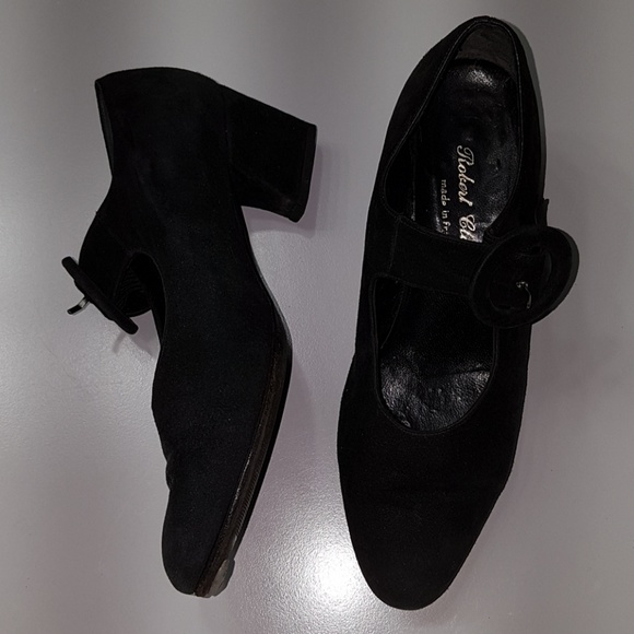 Robert Clergerie Shoes - Vintage Suede Robert Clergerie Mary Janes.